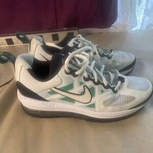 Nike Air Max Genome DC9410-300 White Clear Emerald Men's  Sneakers Mesh size 8
